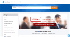 Desktop Screenshot of exportimes.com